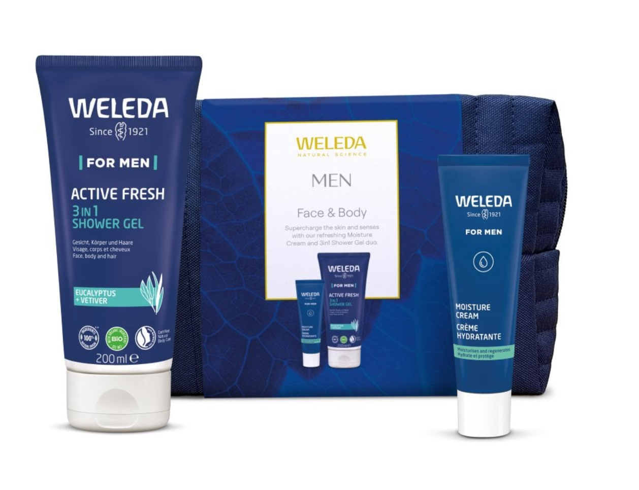 Weleda Men Face & Body Set